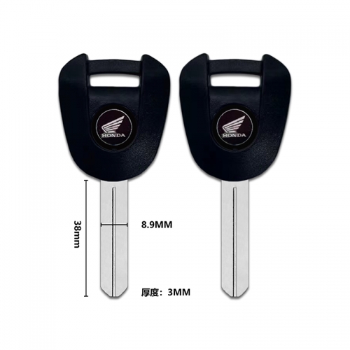 For Honda moto CBR650/1100 CB650F/500X Transponder Key Shell