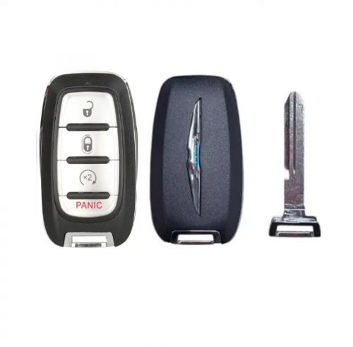 4Button TChrysler smart key shell with logo