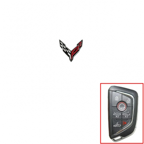 Locksmithbro Chevrolet Corvette key logo