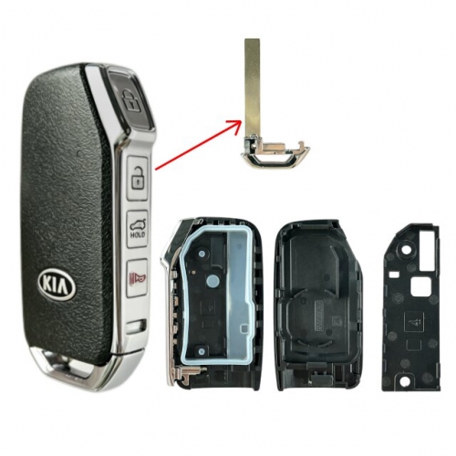 4Button KIA Smart key shell with logo（SUV）
