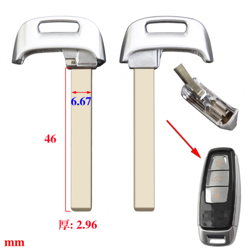 Audi Smart Key Blade
