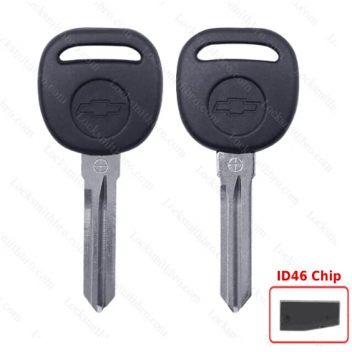 LockSmithbro ID46 Chip New Chevrolet Transponder Key With Logo