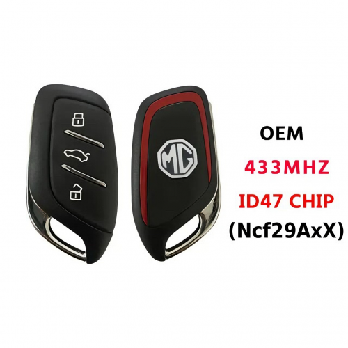 Oem Smart Remote Car Key Fpb For MG MG6 HS 2018-2021 Keyless-go Samrt key 433mhz With ID47(Ncf29AxX)
