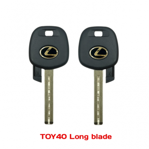 LockSmithbro TOY40 Blade Transponder Key Shell With Lexus  Logo