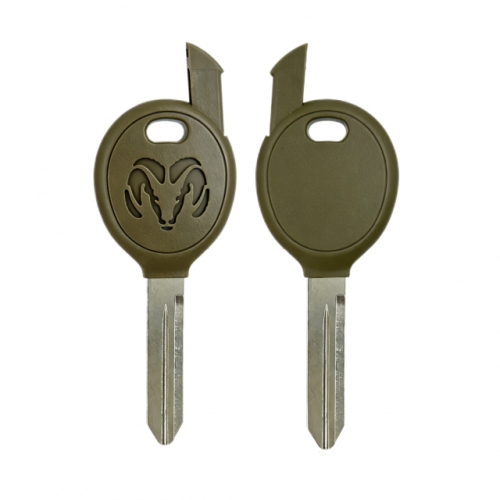 LockSmithbro Dodge Transponder Key Shell With Logo