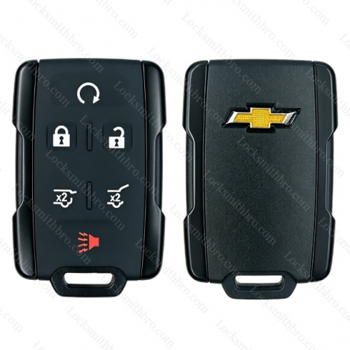 6Button Chevrole remote key shell with logo