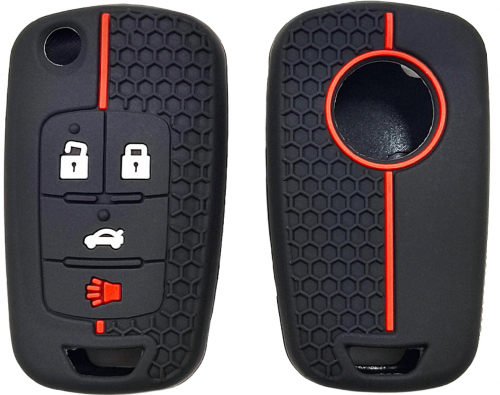 4 Button Silicone key case for Chevrolet/GMC/Buick