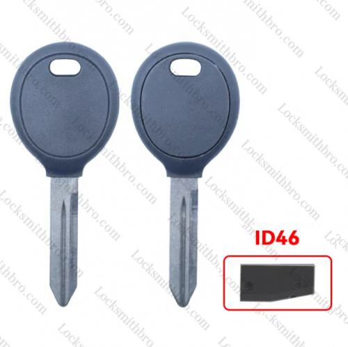 LockSmithbro ForChrysler With  ID46 chip Transponder Key No Logo