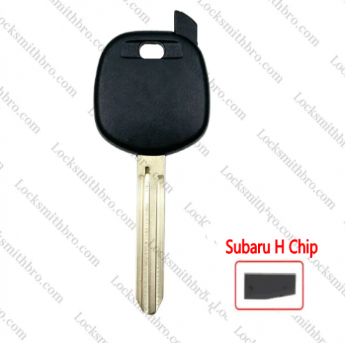 LockSmithbro Subaru Transponder Key with H Chip