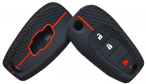 3 Button Silicone key case for Chevrolet