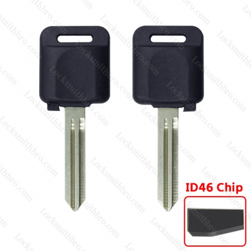 LockSmithbro ID46 Nissa NO Logo Transponder Key