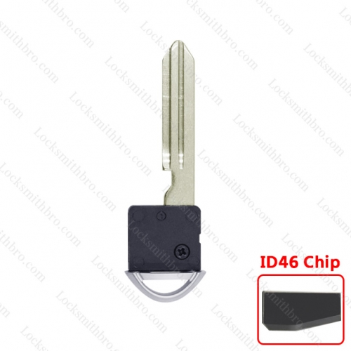 LockSmithbro ID46 Key Balde Only Nissa Transponder Key