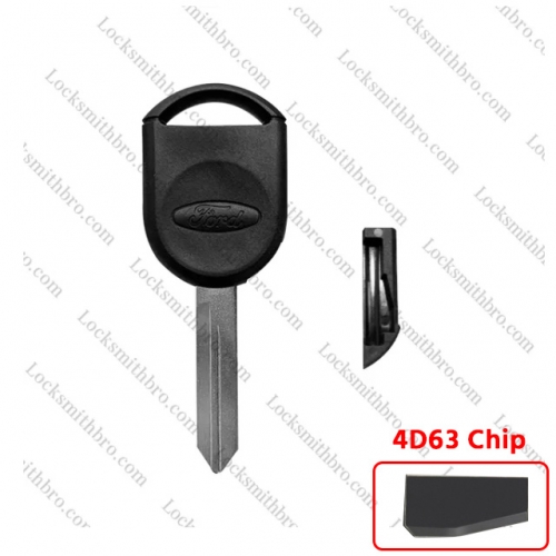 H92 High quality LockSmithbro 4D63 Chip With Logo Ford Transponder Key