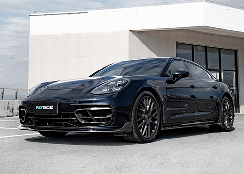 Porsche Panamera Appearance Upgrade Modified Paktechz Carbon Fiber BodyKit