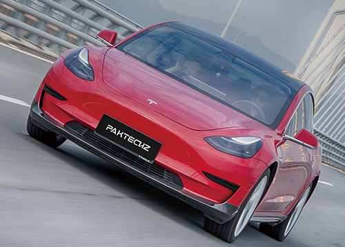 Tesla Model 3 Upgrade Paktechz Carbon Fiber BodyKit