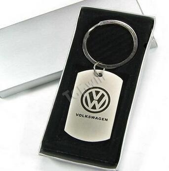 Custom Made Metal Keychain with Box