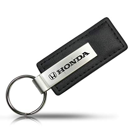 Promotional Honda Metal Leather Key Chains