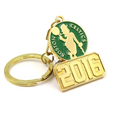 Custom Gold Plated Metal Key Chain Tag