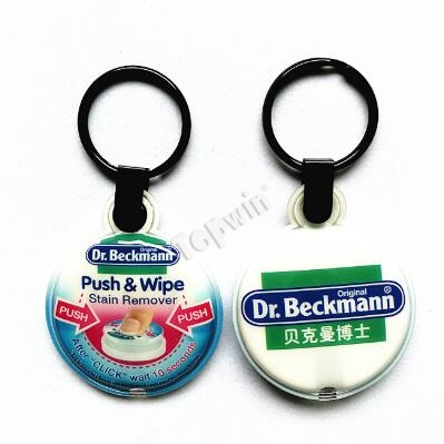 Cheap Promotional Mini LED PVC Keychains in Bulk