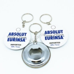 Personalised Tin Plate Printed Bottle Opener Key Rings