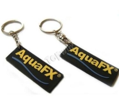 Custom Made 2D Rubber Key Chains in Bulk