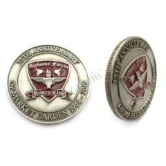 High Quality Casting Bronze Challenge Coins for 75th Anniversary