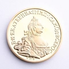 Hot Selling Gold Plated Souvenir Token Coins