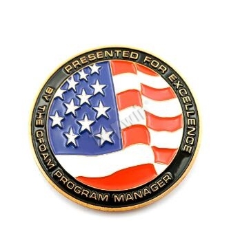 Personalized Soft Enamel Brass Token Coins