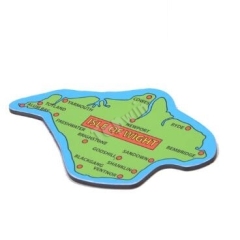 Personalised Map Design Refrigerator Stickers