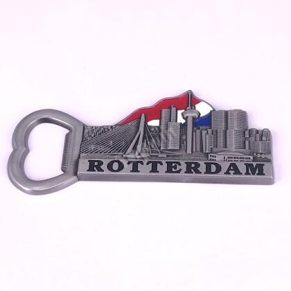 Rotterdam Souvenir Bottle Opener Fridge Magnets