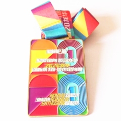 Double Sided 2020 New Year Racing Medals with Ribbon