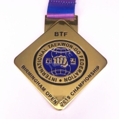 Bespoke BTF Birmingham Open 2019 Championship Medals