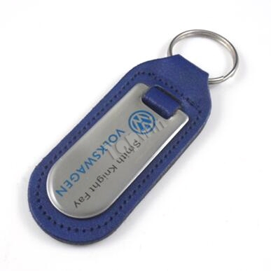 Promotional Honda Metal Leather Key Chains