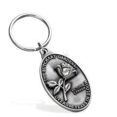 Cheap Promotional Printed Metal Key Chains