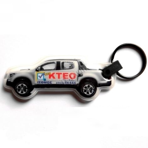 Cheap Promotional Mini LED PVC Keychains in Bulk