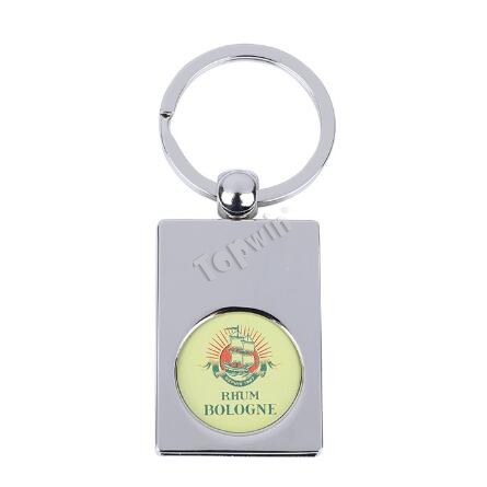 Customised Metal Euro Coin Keychain Holder