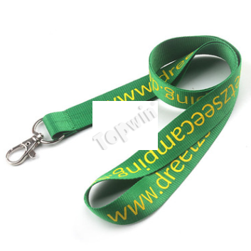 Cheap Silk Screen Printed Lanyard with ID Badge