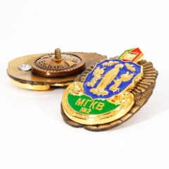 Super Quality Custom Made 3D Copper Badges