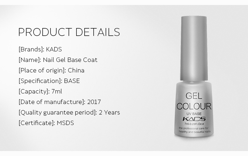 Base Coat Gel Nail Polish ,Gel Top & Base Sale KADS