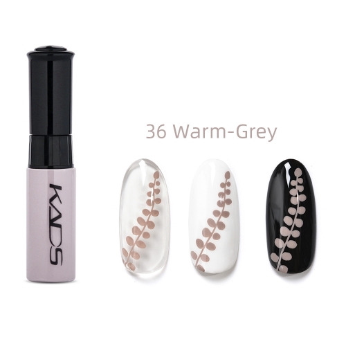 Nail Stamp Polish 10ml Warm Gray