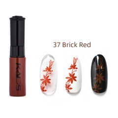 Nail Stamp Polish 10ml Brick Red