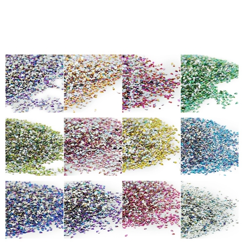 Drop Shaped Nail Rhinestone 500Pcs/Pack Single Color 200020