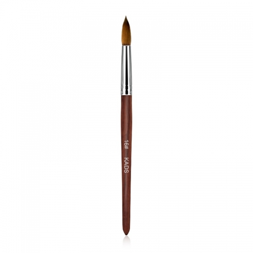 Kolinsky Sable Red Wood Nail Art Pointed Brush 16# 430026