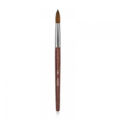 Kolinsky Sable Red Wood Nail Art Pointed Brush 14# 430025