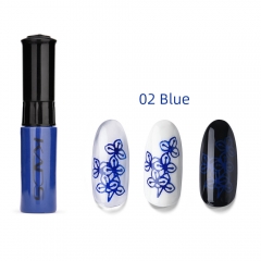 Nail Stamp Polish 10ml Royal Blue