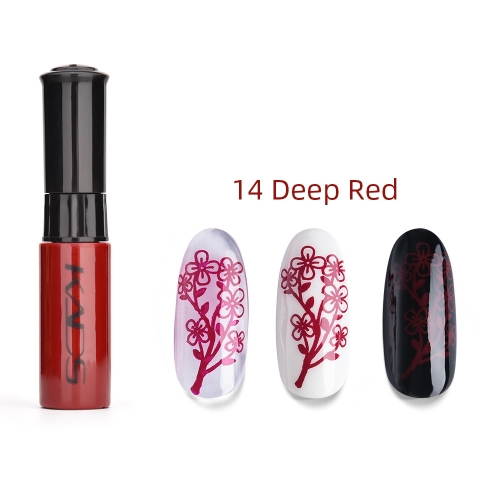 Nail Stamp Polish 10ml Red