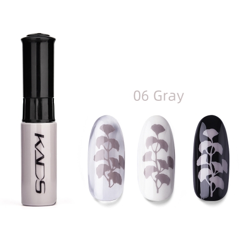 Nail Stamp Polish 10ml Gray