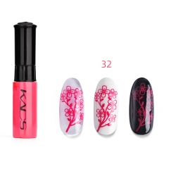 Nail Stamp Polish 10ml Bright Pink