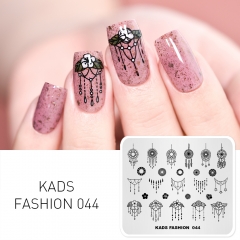 FASHION 044 Nail Stamping Plate Dreamcatcher