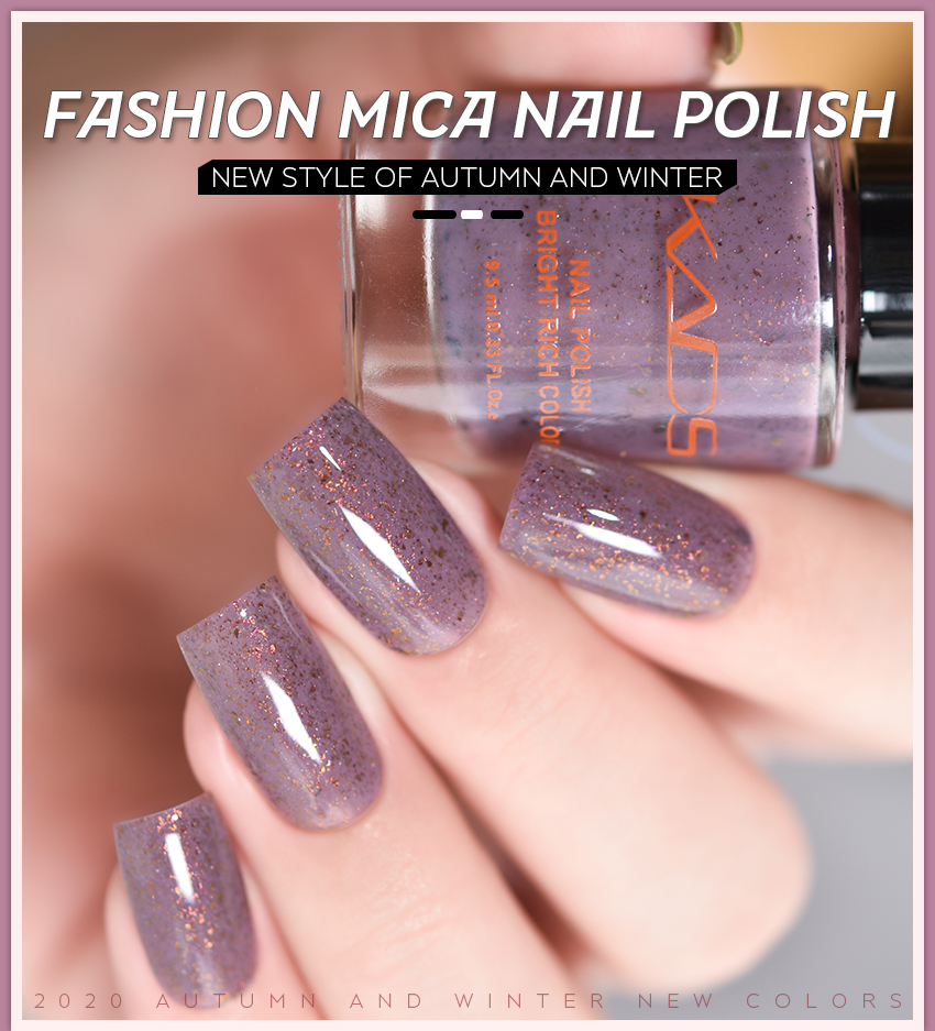 Mica Nail Polish 9.5ml Orchid ,Mica Nail Polish Sale KADS